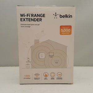 BELKIN N300 Wi-Fi Range Extender | F9K1015 / F9K1015 8830-19296 Rev B00 | 2.4GHz